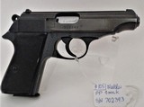 Excellent, 1987 made WALTER PP cal 9mmk (.380ACP) pistol, steel frame, deep blue, in original box - 7 of 11