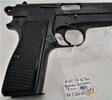 Rare, like-new BROWNING Model "High Power", cal 9mm Luger, Polished Dark Blue Finish, in original Box with Accessories - 10 of 15