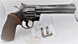 CA legal, 1969 made, COLT "Python" Revolver, 6" barrel, cal .357Magnum, in great Royal Blue condition - 9 of 15