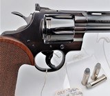 CA legal, 1969 made, COLT "Python" Revolver, 6" barrel, cal .357Magnum, in great Royal Blue condition - 14 of 15