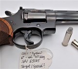 CA legal, 1969 made, COLT "Python" Revolver, 6" barrel, cal .357Magnum, in great Royal Blue condition - 10 of 15