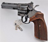 CA legal, 1969 made, COLT "Python" Revolver, 6" barrel, cal .357Magnum, in great Royal Blue condition - 1 of 15