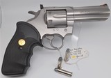 Excellent 1989 COLT Model "King Cobra", 4" Barrel, cal .357 Magnum Revolver in Stainless Steel - 8 of 15
