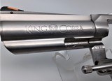 Excellent 1989 COLT Model "King Cobra", 4" Barrel, cal .357 Magnum Revolver in Stainless Steel - 3 of 15