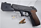 Rare HECKLER & KOCH Competition Group "Sport I" Pistol, cal 9mm Luger, 5.5" Barrel with Counterweight - 2 of 13