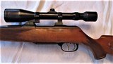 Rarely offered German-made KRICO Model 600 bolt action rifle cal .243 WIN with 6 x 42/49mm scope - 2 of 15