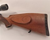 Rarely offered German-made KRICO Model 600 bolt action rifle cal .243 WIN with 6 x 42/49mm scope - 13 of 15