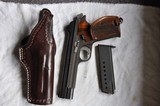 Excellent Swiss-made SIG P210-6 pistol, cal 9mm Para, with original grips, box, factory target, manual & holster - 13 of 15