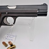 Excellent Swiss-made SIG P210-6 pistol, cal 9mm Para, with original grips, box, factory target, manual & holster - 3 of 15