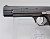 Excellent Swiss-made SIG P210-6 pistol, cal 9mm Para, with original grips, box, factory target, manual & holster - 12 of 15