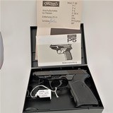 Like-new WALTHER P5 semi-auto pistol, 9mm, w factory case, test target, manual - 11 of 14