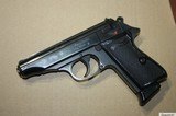 W. German WALTHER PP, cal 7,65mm, STEEL frame pistol w. factory case, tool, manual in great condition - 1 of 14