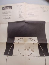 German WALTHER PP pistol, cal 7,65mm, STEEL frame,SharpBlue, great 99% condition, w manual, factory target & case. Excellent. - 15 of 15