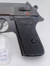 German WALTHER PP pistol, cal 7,65mm, STEEL frame,SharpBlue, great 99% condition, w manual, factory target & case. Excellent. - 3 of 15