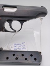 German WALTHER PP pistol, cal 7,65mm, STEEL frame,SharpBlue, great 99% condition, w manual, factory target & case. Excellent. - 8 of 15