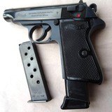 Like-new, historic WALTHER PP cal 7,65 Pistol, SA/DA, Steel Frame, Deep Blue Finish, 8-Rd Mag with Shoe, West German made in 1969, Excellent Colle - 1 of 9