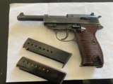 Fine WALTHER P.38 ac41 - 3rd Variation cal 9mm Para pistol of World War II - 1 of 13