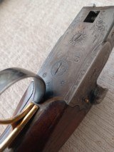 Nice, solid German made SIMSON - Suhl SxS Shotgun cal 16/70 with gold plated triggers - 5 of 12