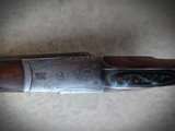 Nice, solid German made SIMSON - Suhl SxS Shotgun cal 16/70 with gold plated triggers - 4 of 12
