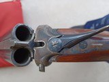 Nice, solid German made SIMSON - Suhl SxS Shotgun cal 16/70 with gold plated triggers - 7 of 12