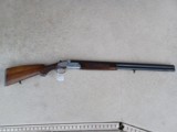 Excellent Italian-made (Beretta?) SIDELOCK O/U Shotgun, Scroll Engravings, cal 12/70ga, 98% like-new - 5 of 13
