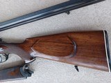Excellent Italian-made (Beretta?) SIDELOCK O/U Shotgun, Scroll Engravings, cal 12/70ga, 98% like-new - 9 of 13
