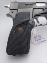 BROWNING ARMS High-Power, 99%, cal 9mm, Dark Blue, Pachmayr Grips w Thumb Rest - 8 of 11