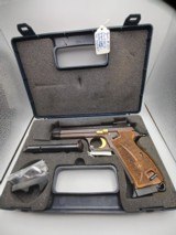 Swiss SIG P210-6, 9mm, Target, 2nd Mag, Special Grips, Box w Accessories, 98+% Condition – TOP! - 1 of 15