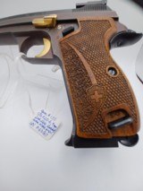 Swiss SIG P210-6, 9mm, Target, 2nd Mag, Special Grips, Box w Accessories, 98+% Condition – TOP! - 9 of 15