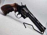 1969 made COLT Python, 6” Brl, 357Mag, NILL Ortho Grips, Deep Blue, 99%, C&R - TOP! - 6 of 11