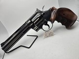 1969 made COLT Python, 6” Brl, 357Mag, NILL Ortho Grips, Deep Blue, 99%, C&R - TOP! - 1 of 11