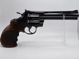 1969 made COLT Python, 6” Brl, 357Mag, NILL Ortho Grips, Deep Blue, 99%, C&R - TOP! - 8 of 11
