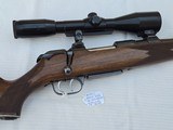 German KRICO Mod.600 bolt action rifle, 243WIN, 4 6x scope, top condition
Maker: KRICO (Kriegeskorte & Co. of Stuttgart / Germany)
Model: 600 Seri