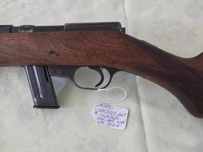 Vintage 1930s WALTHER Model 1 Autoloader / Bolt-Action Rifle cal 22LR - Unique! - Image 6 of 15