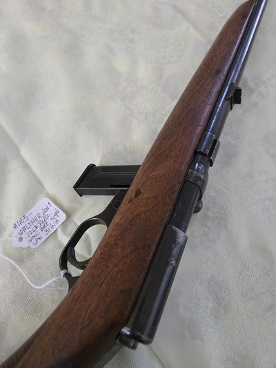 Vintage 1930s WALTHER Model 1 Autoloader / Bolt-Action Rifle cal 22LR - Unique! - Image 11 of 15