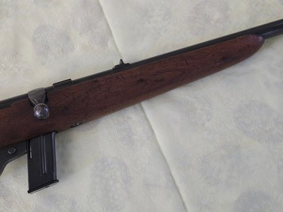 Vintage 1930s WALTHER Model 1 Autoloader / Bolt-Action Rifle cal 22LR - Unique! - Image 9 of 15