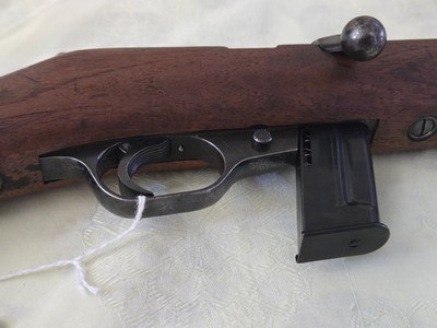 Vintage 1930s WALTHER Model 1 Autoloader / Bolt-Action Rifle cal 22LR - Unique! - Image 13 of 15