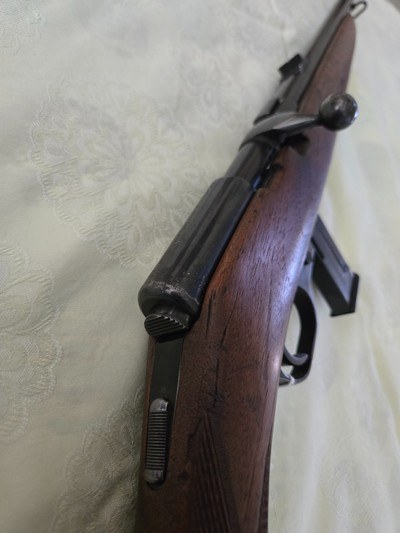 Vintage 1930s WALTHER Model 1 Autoloader / Bolt-Action Rifle cal 22LR - Unique! - Image 2 of 15