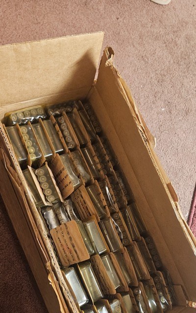Rare WWII German M43 Üb 7.92x57 Ammunition 80 Sealed Packs - Image 1 of 7