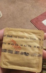 Rare WWII German M43 Üb 7.92x57 Ammunition 80 Sealed Packs - Image 2 of 7