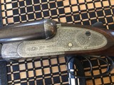 Charles Boswell 29 inch12 ga Damascus 4 bar hi condition long LOP - Image 1 of 20