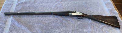 Charles Boswell 29 inch12 ga Damascus 4 bar hi condition long LOP - Image 2 of 20