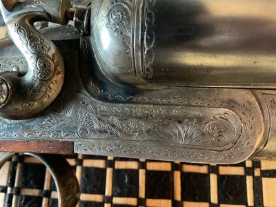 Midland Gun Co. 12 gauge 2&3/4 original proof Hammer Gun - Image 6 of 20