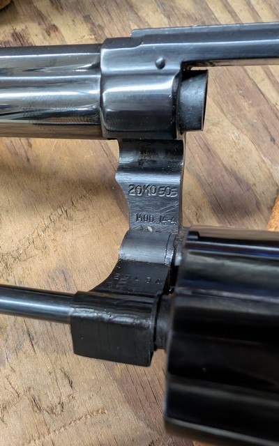 Smith & Wesson Model 14-3 – K38 Target Masterpiece – .38 Special – Serial 20K0505 (1977 Production) - Image 5 of 12