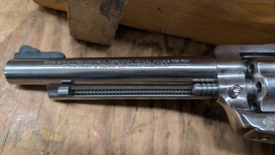 Ruger New Model Single Six – Stainless – .22 LR / .22 WMR Convertible – Excellent Condition - Image 6 of 15
