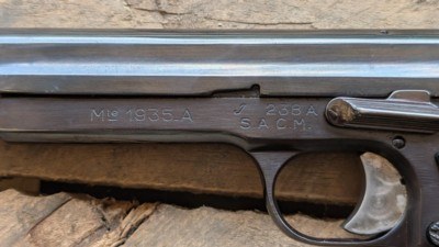 SACM Modèle 1935A – Pre War French Military Sidearm Serial No. 238A – Collector Grade Provenance - Image 4 of 15