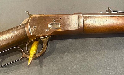1899 WINCHESTER MODEL 1892 LEVER ACTION 38 WCF OCTOGON BARREL - Image 8 of 11