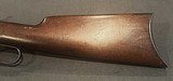 1899 WINCHESTER MODEL 1892 LEVER ACTION 38 WCF OCTOGON BARREL - Image 2 of 11