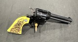 1962 COLT FRONTIER SCOUT .22 REVOLVER WITH STAG GRIPS - Image 5 of 7