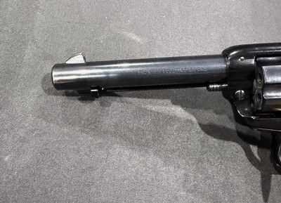 1962 COLT FRONTIER SCOUT .22 REVOLVER WITH STAG GRIPS - Image 4 of 7